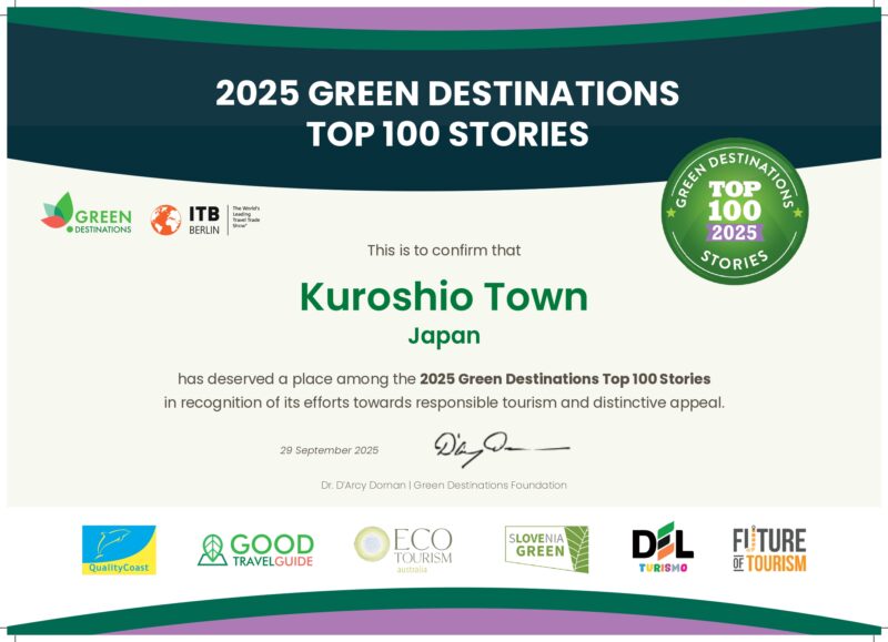 Kuroshio Top 100 Certificates
